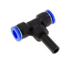 12mm x 12mm T-Stück Steckverschraubung mit Steckanschluss PBT NBR [2 Stück]