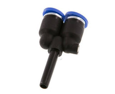 4mm x 4mm Y-Steckverschraubung mit Steckanschluss PA 66 NBR [2 Stück]