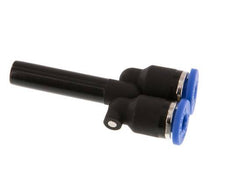 4mm x 6mm Y-Steckverschraubung mit Steckanschluss PA 66 NBR [2 Stück]