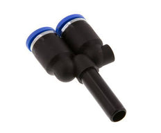 8mm x 8mm Y Push-in Fitting with Plug-in PA 66 NBR [2 Pieces]