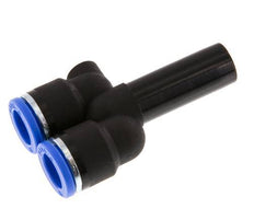 10mm x 12mm Y Push-in Fitting with Plug-in PA 66 NBR