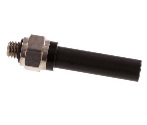 6mm x M 5 Plug-in Fitting with Male Threads Brass/PA 66 NBR [5 Pieces]