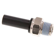 10mm x R1/4'' Steckfitting mit Außengewinde Messing/PA 66 NBR [2 Stück]
