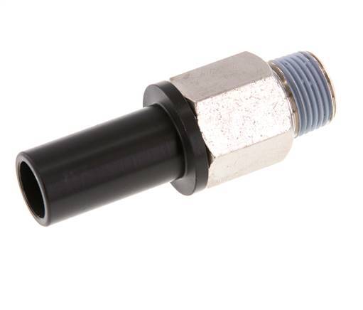 16mm x R3/8'' Plug-in Fitting with Male Threads Brass/PA 66 NBR [2 Pieces]