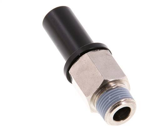16mm x R3/8'' Plug-in Fitting with Male Threads Brass/PA 66 NBR [2 Pieces]