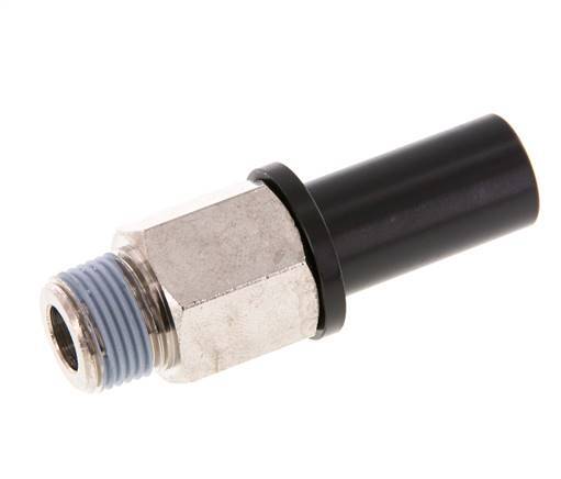 16mm x R3/8'' Steckverschraubung mit Außengewinde Messing/PA 66 NBR [2 Stück]