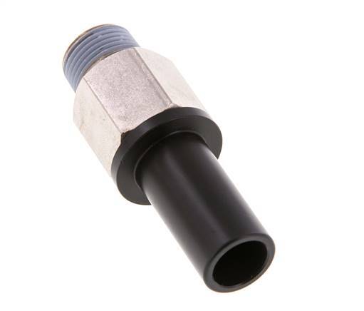 16mm x R3/8'' Steckverschraubung mit Außengewinde Messing/PA 66 NBR [2 Stück]