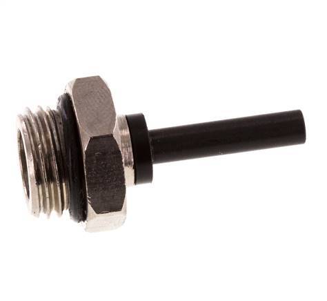 4mm x G1/4'' Plug-in Fitting with Male Threads Brass/PA 66 NBR [5 Pieces]