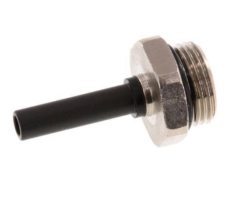 6mm x G3/8'' Steckverschraubung mit Außengewinde Messing/PA 66 NBR [2 Stück]