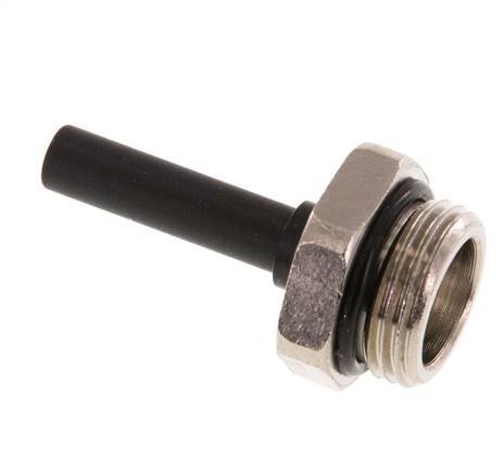 6mm x G3/8'' Steckverschraubung mit Außengewinde Messing/PA 66 NBR [2 Stück]