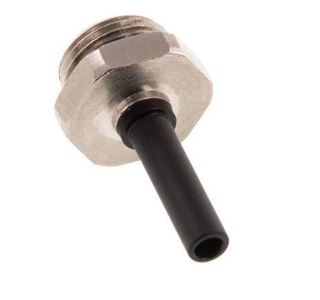 6mm x G3/8'' Steckverschraubung mit Außengewinde Messing/PA 66 NBR [2 Stück]