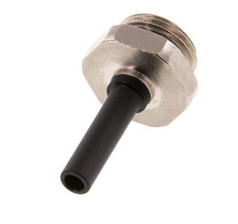 6mm x G3/8'' Steckverschraubung mit Außengewinde Messing/PA 66 NBR [2 Stück]