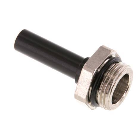 8mm x G3/8'' Steckverschraubung mit Außengewinde Messing/PA 66 NBR [2 Stück]