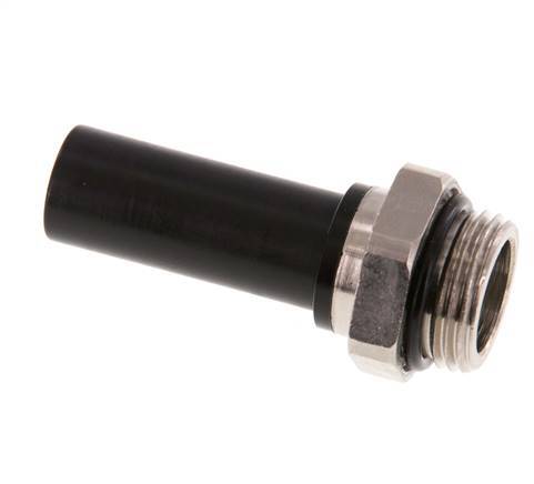 12mm x G3/8'' Steckverschraubung mit Außengewinde Messing/PA 66 NBR [2 Stück]