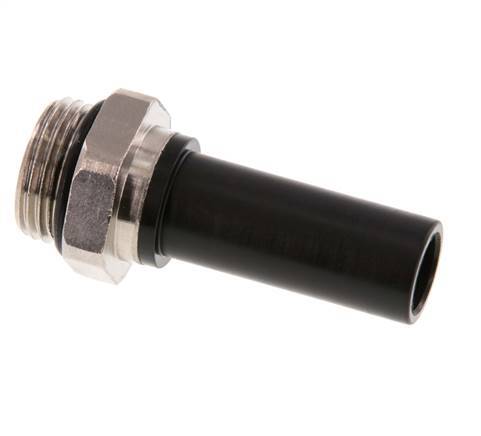 12mm x G3/8'' Steckverschraubung mit Außengewinde Messing/PA 66 NBR [2 Stück]