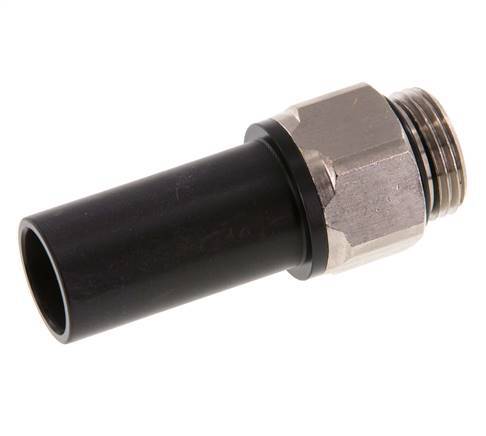 16mm x G3/8'' Plug-in Fitting with Male Threads Brass/PA 66 NBR [2 Pieces]
