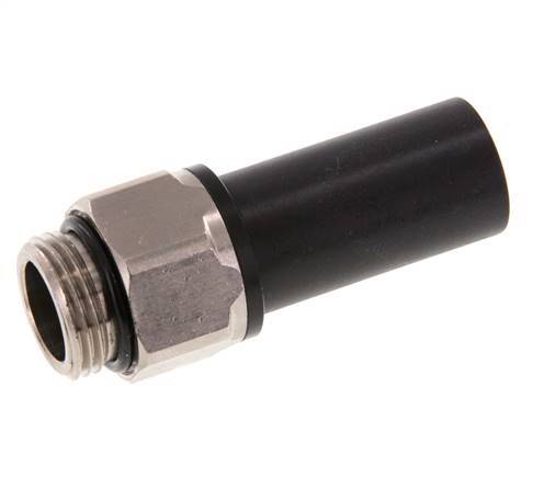 16mm x G3/8'' Steckverschraubung mit Außengewinde Messing/PA 66 NBR [2 Stück]