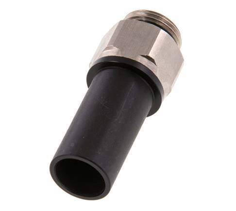 16mm x G3/8'' Steckverschraubung mit Außengewinde Messing/PA 66 NBR [2 Stück]