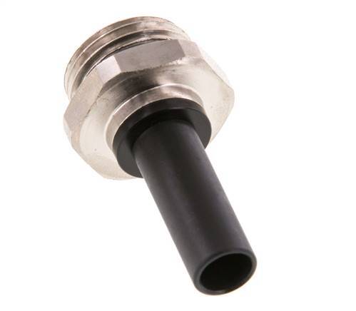 10mm x G1/2'' Steckverschraubung mit Außengewinde Messing/PA 66 NBR [2 Stück]