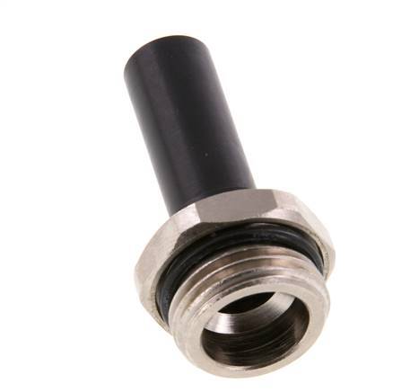 12mm x G1/2'' Steckverschraubung mit Außengewinde Messing/PA 66 NBR [2 Stück]