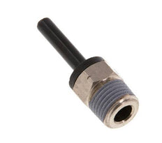 4mm x 1/8'' NPT Steckverschraubung mit Außengewinde Messing/PA 66 NBR [2 Stück]