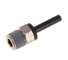4mm x 1/8'' NPT Steckverschraubung mit Außengewinde Messing/PA 66 NBR [2 Stück]