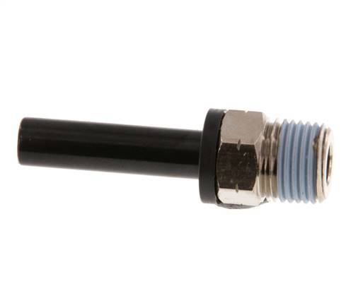 6mm x 1/8'' NPT Steckverschraubung mit Außengewinde Messing/PA 66 NBR [2 Stück]