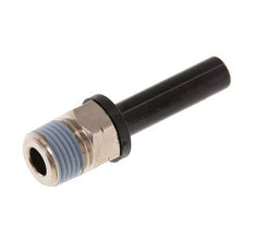 6mm x 1/8'' NPT Steckverschraubung mit Außengewinde Messing/PA 66 NBR [2 Stück]