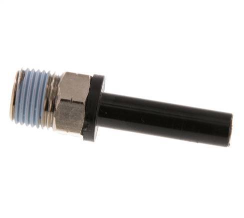 6mm x 1/8'' NPT Steckverschraubung mit Außengewinde Messing/PA 66 NBR [2 Stück]