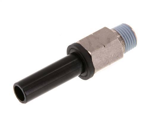 8mm x 1/8'' NPT Steckverschraubung mit Außengewinde Messing/PA 66 NBR [2 Stück]