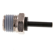 4mm x 1/4'' NPT Steckverschraubung mit Außengewinde Messing/PA 66 NBR [2 Stück]