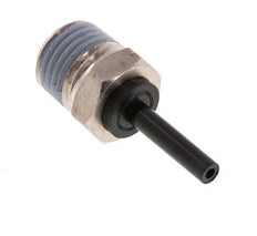 4mm x 1/4'' NPT Steckverschraubung mit Außengewinde Messing/PA 66 NBR [2 Stück]