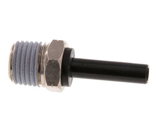 6mm x 1/4'' NPT Steckverschraubung mit Außengewinde Messing/PA 66 NBR [2 Stück]