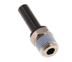 8mm x 1/4'' NPT Steckverschraubung mit Außengewinde Messing/PA 66 NBR [2 Stück]