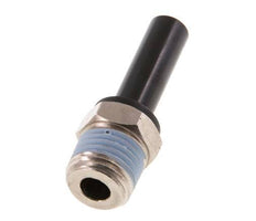 8mm x 1/4'' NPT Plug-in Fitting with Male Threads Brass/PA 66 NBR [2 Pieces]