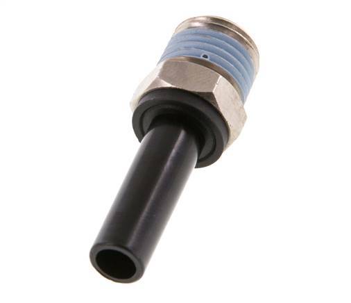 8mm x 1/4'' NPT Steckverschraubung mit Außengewinde Messing/PA 66 NBR [2 Stück]