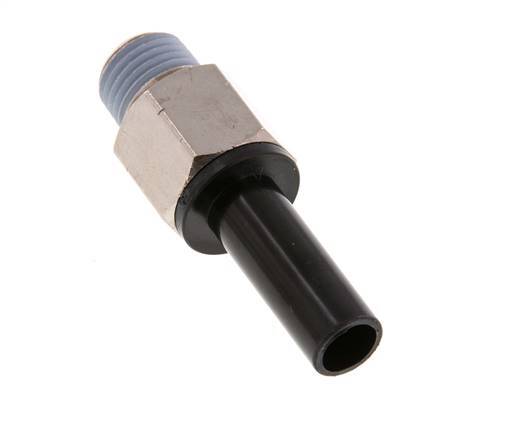 10mm x 1/4'' NPT Steckverschraubung mit Außengewinde Messing/PA 66 NBR [2 Stück]