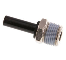 8mm x 3/8'' NPT Steckverschraubung mit Außengewinde Messing/PA 66 NBR [2 Stück]