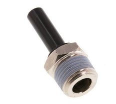 8mm x 3/8'' NPT Steckverschraubung mit Außengewinde Messing/PA 66 NBR [2 Stück]