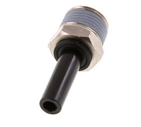8mm x 3/8'' NPT Steckverschraubung mit Außengewinde Messing/PA 66 NBR [2 Stück]