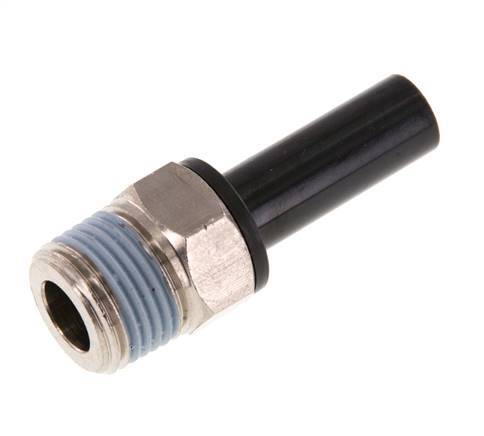 10mm x 3/8'' NPT Steckverschraubung mit Außengewinde Messing/PA 66 NBR [2 Stück]