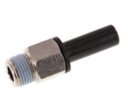 12mm x 3/8'' NPT Steckverschraubung mit Außengewinde Messing/PA 66 NBR [2 Stück]