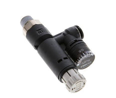 Pneumatischer Druckregler 6mm - R1/8'' mit Manometer