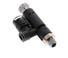 Pneumatischer Druckregler 6mm - R1/8'' mit Manometer