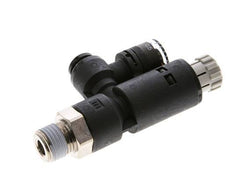 Pneumatic Pressure Regulator 6mm - R1/4'' with Pressure Gauge