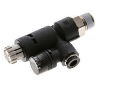 Pneumatischer Druckregler 6mm - R1/4'' mit Manometer