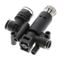 Pneumatischer Druckregler 6mm mit Manometer