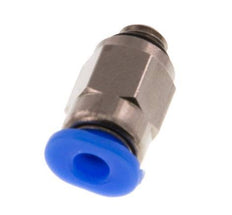3mm x M 5 Steckverschraubung mit Außengewinde Messing/POM NBR Kompaktes Design [5 Stück]