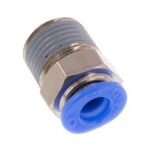 4mm x R1/8'' Steckverschraubung mit Außengewinde Messing/POM NBR Kompaktes Design [5 Stück]