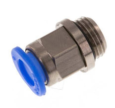 6mm x G1/8'' Steckverschraubung mit Außengewinde Messing/POM NBR Kompaktes Design [5 Stück]